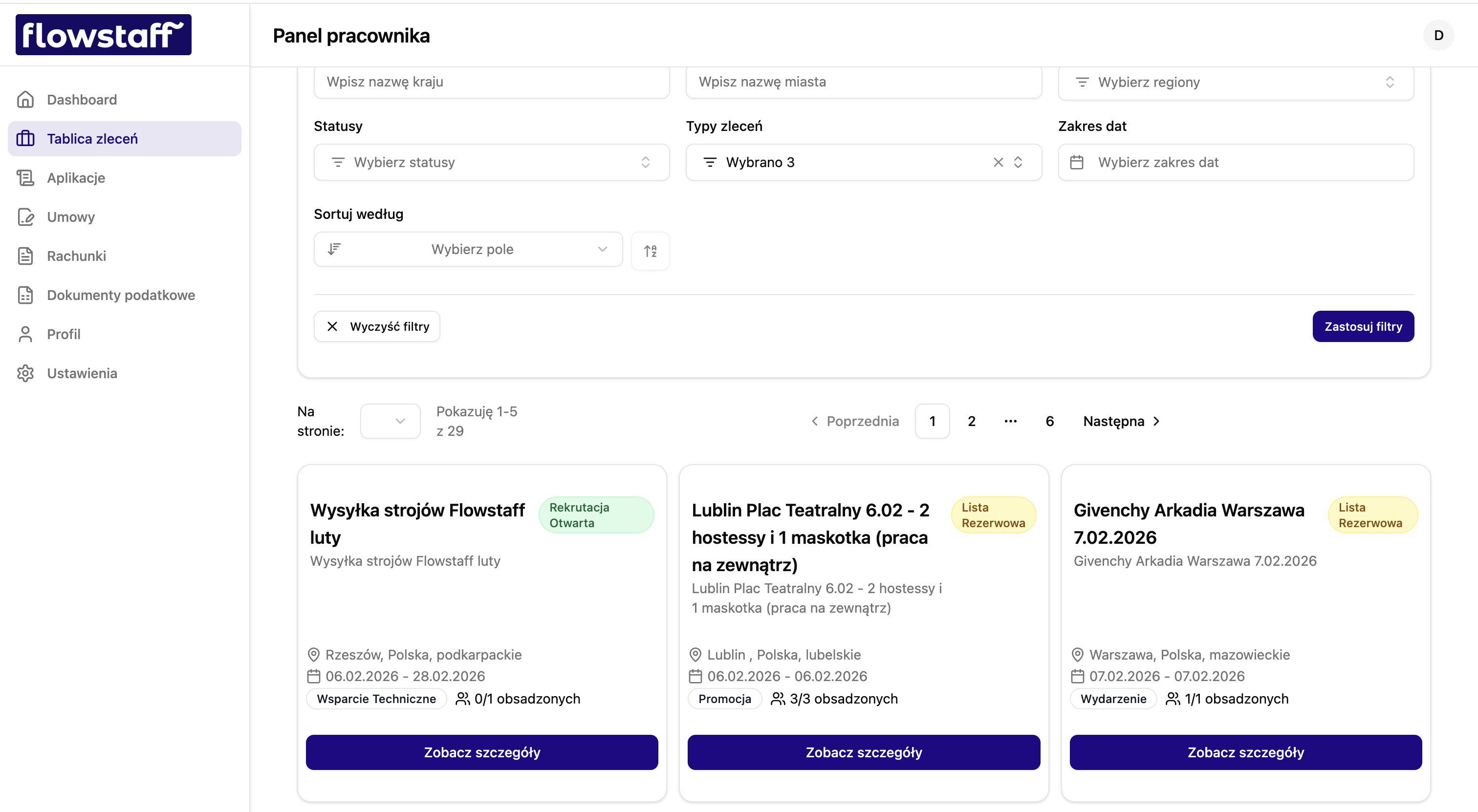 Flowstaff worker portal